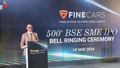 Illustration for BSE SME platform milestone article